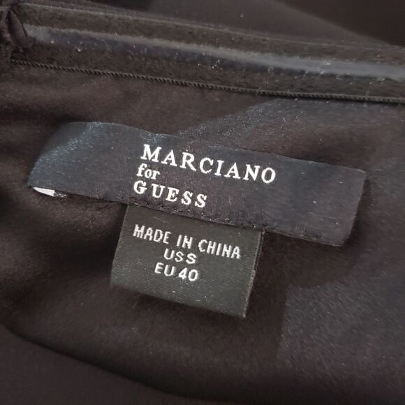 Marciano For Guess Small Black Backless Halter Mini Dress - Picture 13 of 14